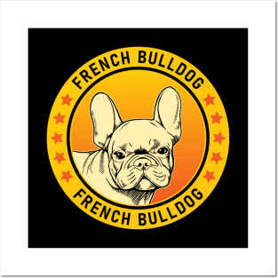 French Bulldog Dog Portrait Posters and Art